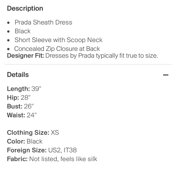 Prada Scoop Neck Dress with Gold Details - Picture 4 of 12